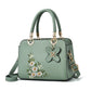 Bolsa Tiracolo de Couro Floral